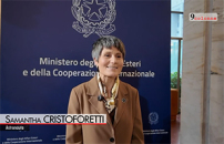Lingua italiana, Cristoforetti: da Dante a Rodari, l'italiano Ã¨ salito sulla stazione spaziale