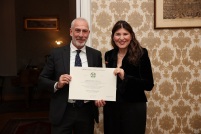 Stella d'Italia alla cantante georgiana Iano Tamar 