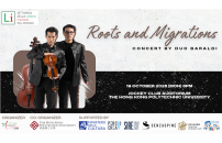 Il Duo Baraldi fa tappa allâIic di Hong Kong con Roots and Migrations
