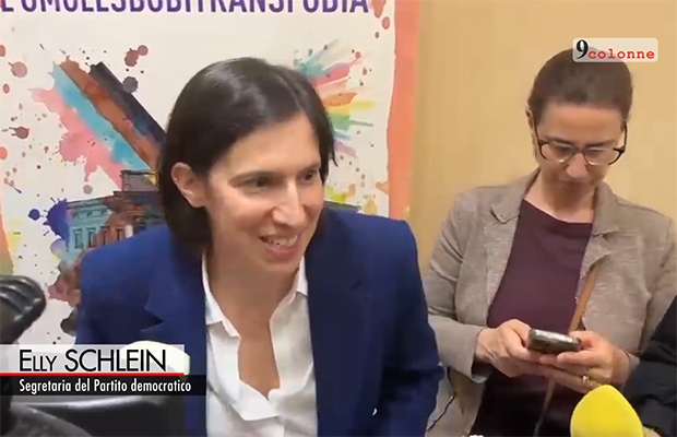 DIRITTI LGBT+, SCHLEIN: RIBADIAMO IMPEGNO PER LEGGE CONTRO OMOLESBOBITRANSFOBIA