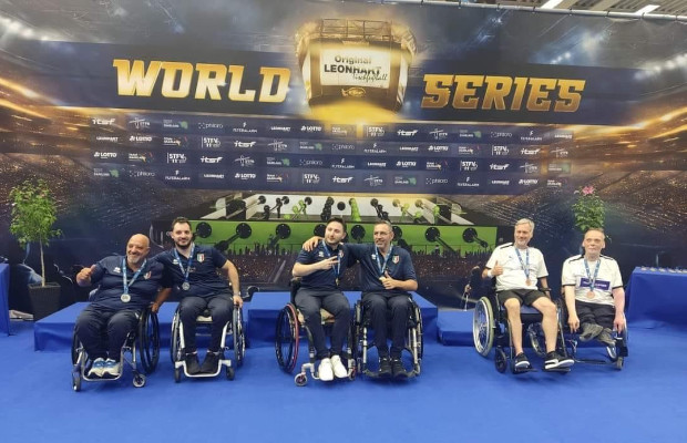 ITALIA CAMPIONE CALCIO <BR> BALILLA PARALIMPICO