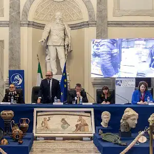 From the USA to Italy: 60 stolen archaeological finds return home