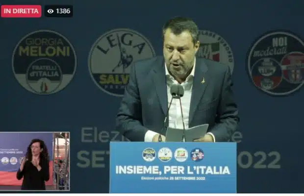 SALVINI CANDIDA VANNACCI <BR> LE CRITICHE DI CROSETTO