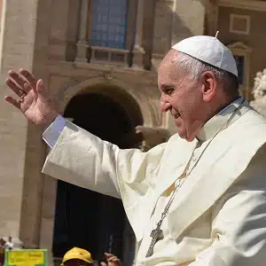 On the outskirts of Rome: Pope meets with priests and visits homeless families