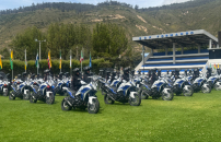 Ambasciata Ecuador: 264 Moto Morini consegnate alla Polizia
