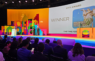 Allo Smart City Expo World Congress Roma vince il riconoscimento per lâinnovazione urbana