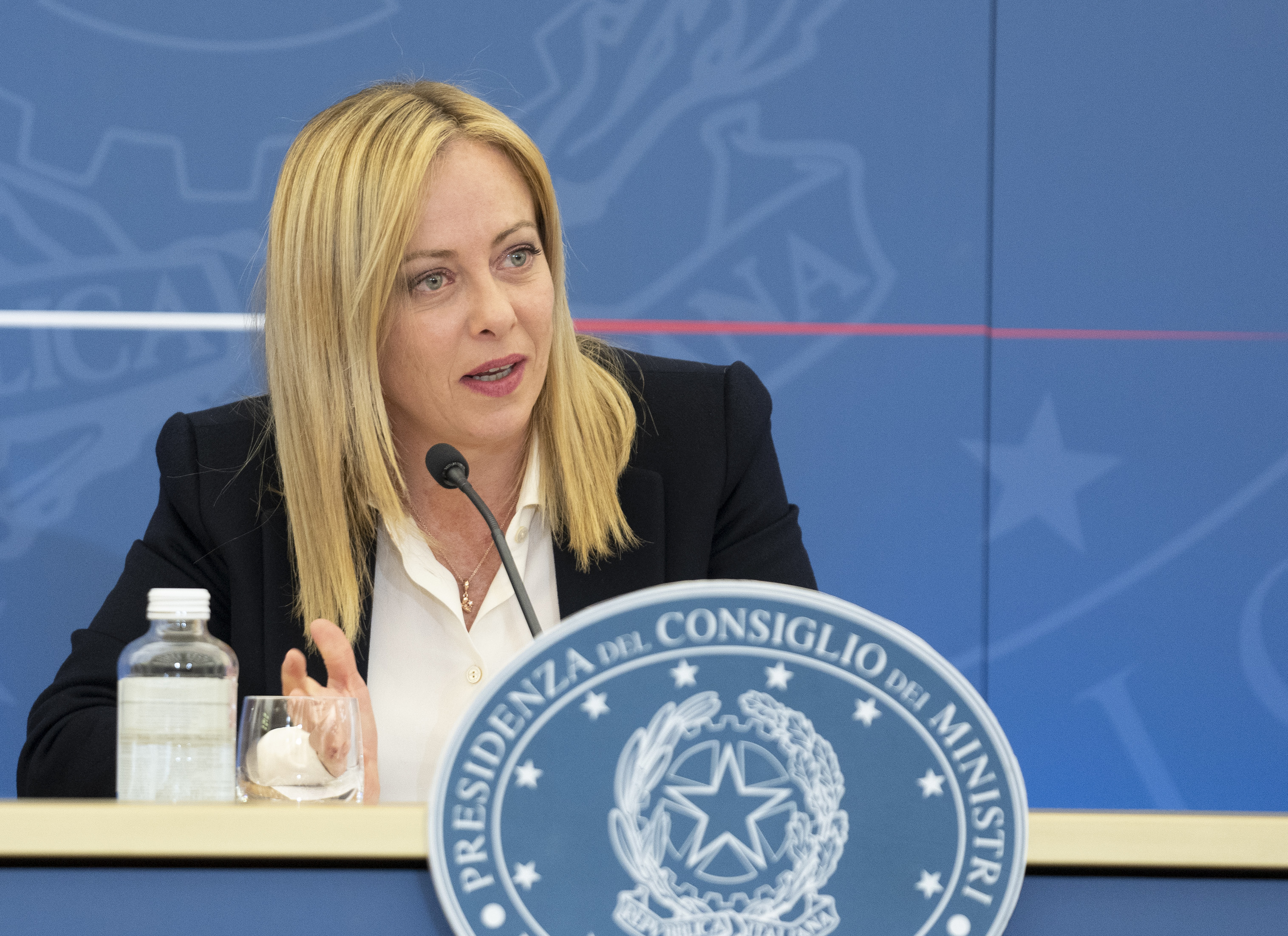  MELONI: RICONOSCIMENTO <br> PALESTINA A 2 CONDIZIONI 