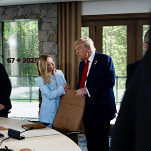 Meloni meets Trump at G7: focus on Iran, Gaza and transatlantic relations