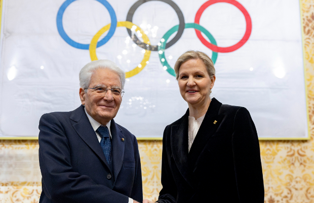 L’APPELLO DI MATTARELLA <br> PER LA TREGUA OLIMPICA 