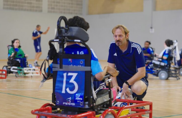 IL GEMELLI RACCONTA <BR> IL POWERCHAIR FOOTBALL