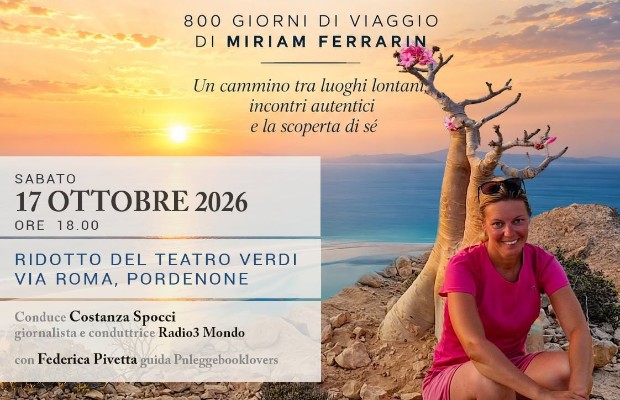Miry Giramondo  si racconta ai  Pordenonesi nel mondo 