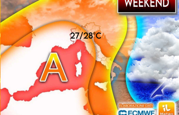 UN WEEKEND NEL SEGNO  <br>DI SOLE E CALDO