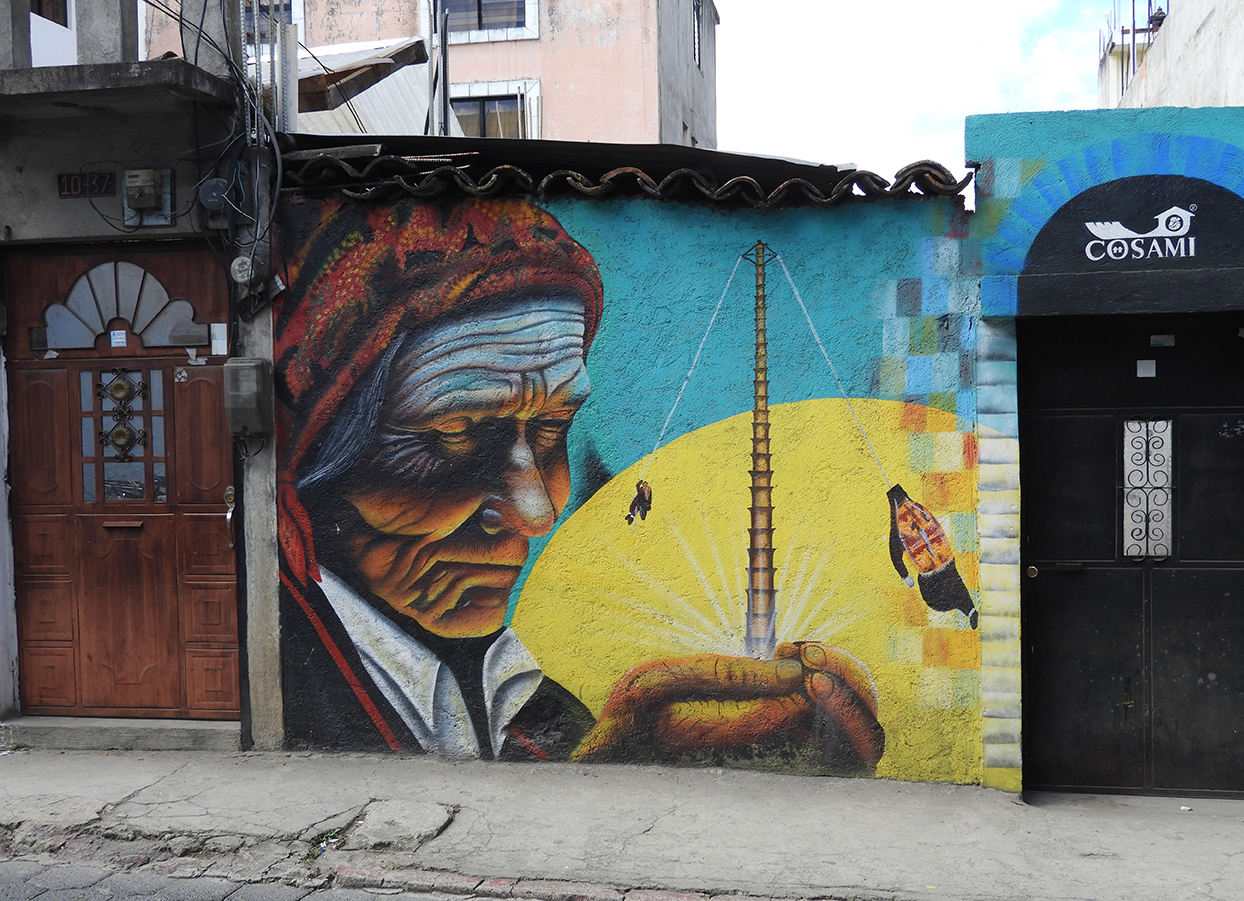 Murales a Chichicastenango - Guatemala