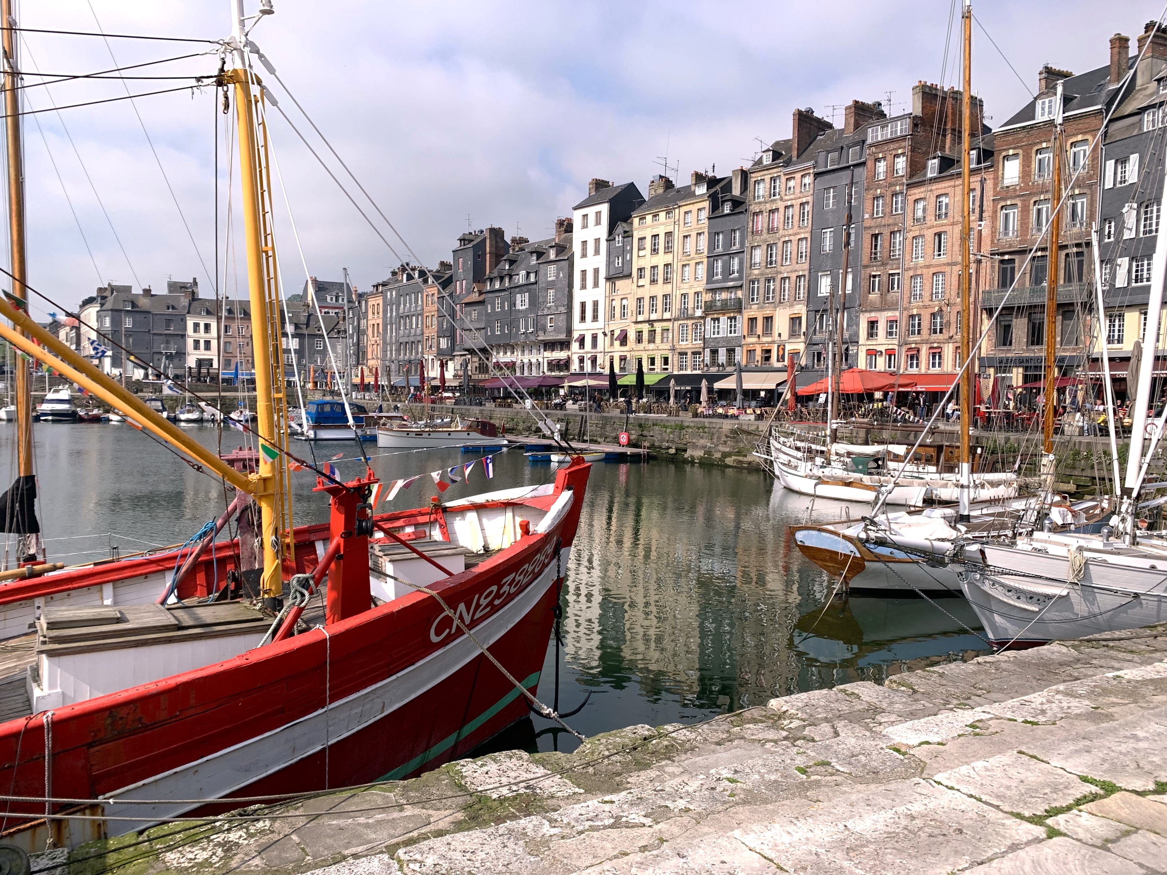 1186 - 004 -  Il porto vecchio di Honfleur - Francia