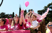 A ROMA TORNA <BR> LA RACE FOR THE CURE