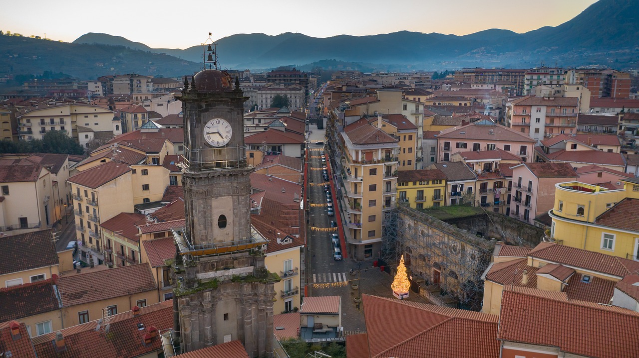 Arte e cultura nella cittÃ  verde della Campania