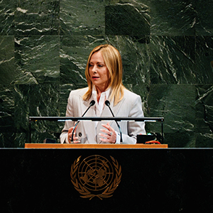Meloni at the UN: Israel has gone beyond proportionality