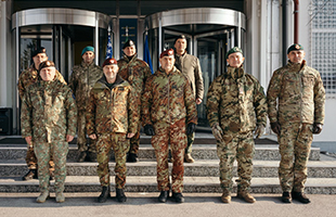 Il comandante del Covi Iannucci in Qatar e Bosnia-Erzegovina